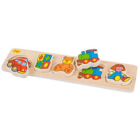 Bigjigs Baby Holzeinsatz-Puzzle Spielzeug